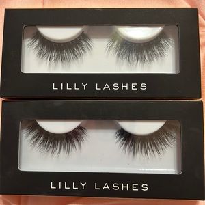 Five brand new Lilly lashes . •Dallas •San Diego•Boston •Chicago•Atlanta lashes